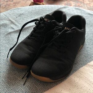 NOBULL Black Minimalist Sneakers with Gum Sole